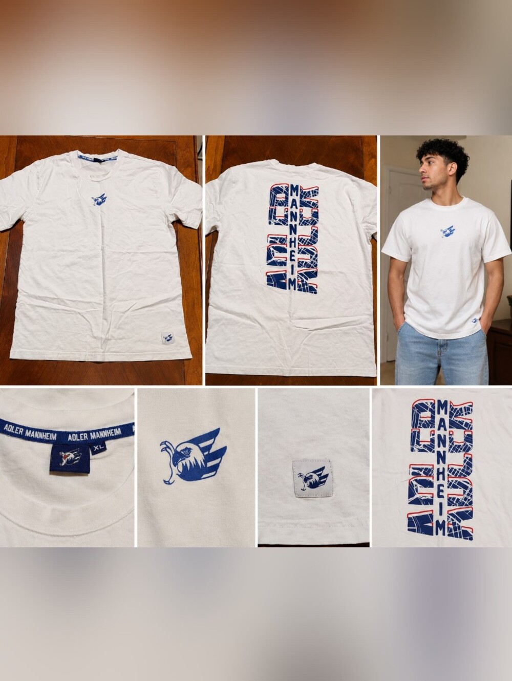 Adler Mannheim ice hockey fan t-shirt